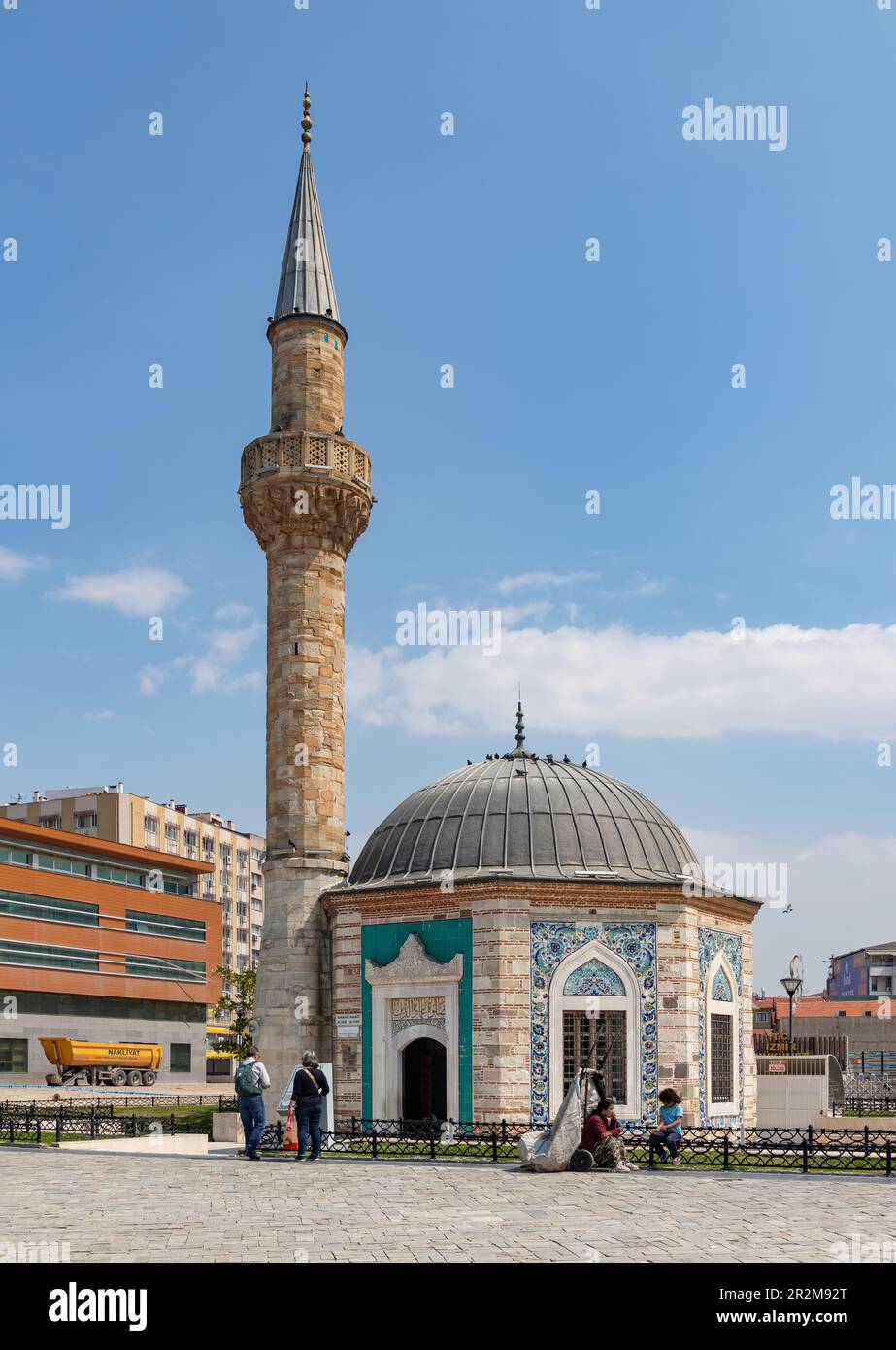 Una foto della Moschea Konak. Foto Stock