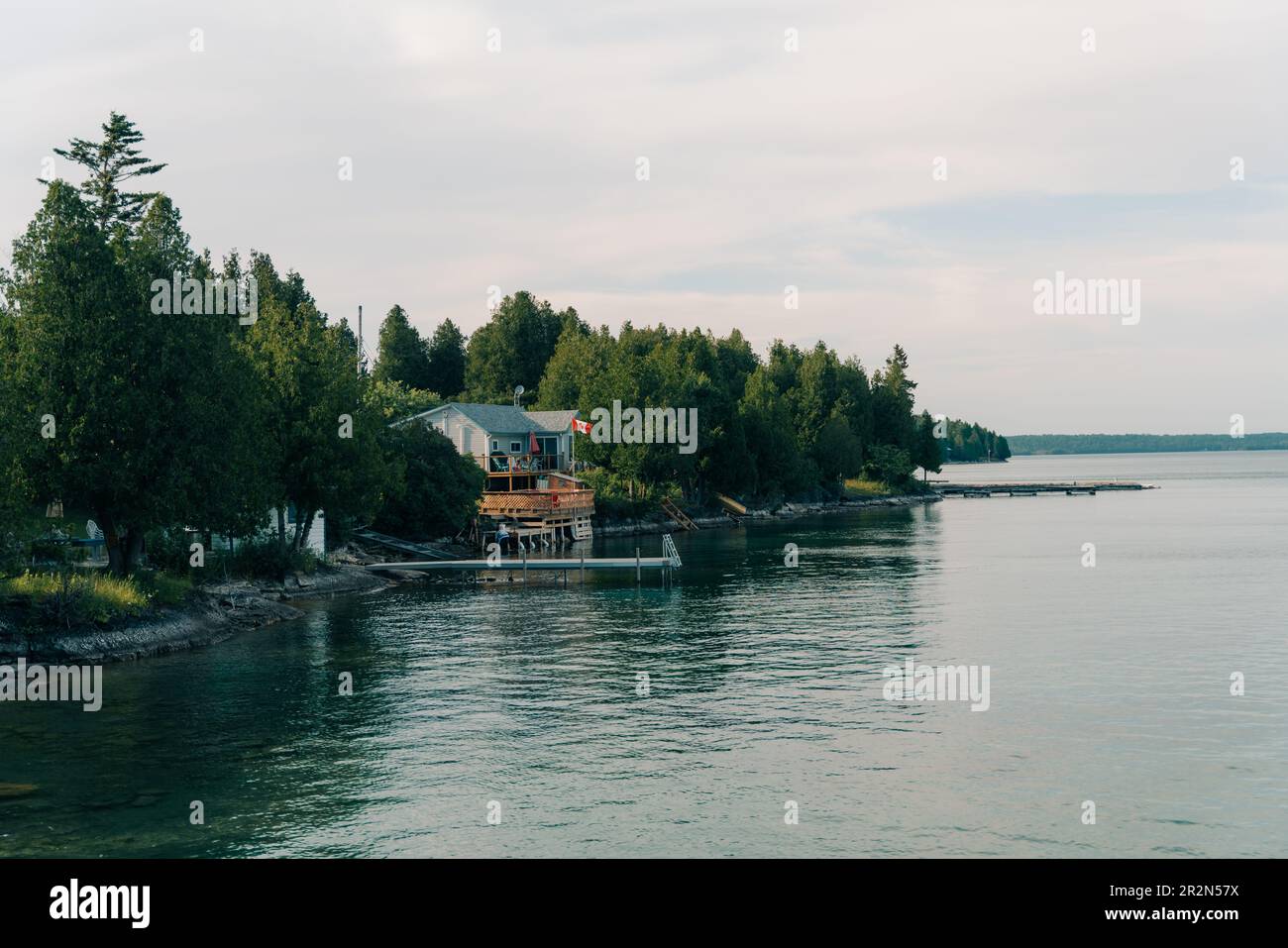 porto nel sud del canada baymouth - maggio 2023. Foto di alta qualità Foto Stock