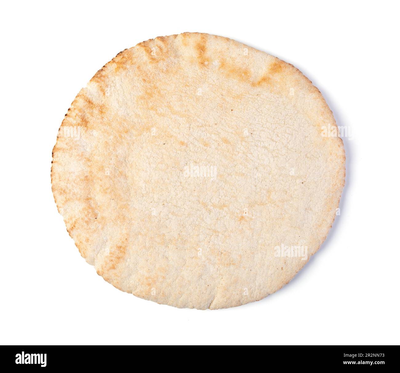 Tortilla isolato su uno sfondo bianco Foto Stock