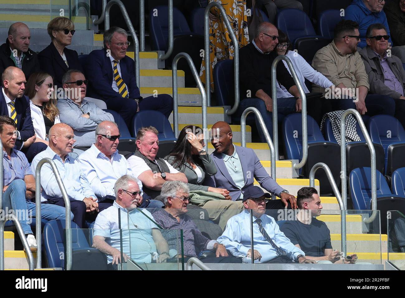 Leeds, Regno Unito. 20th maggio, 2023. Ex giocatore della lega di rugby e allenatore Ellery Hanley in partecipazione al match della Betfred Challenge Cup di oggi Leeds Rhinos vs Wigan Warriors allo Headingley Stadium, Leeds, Regno Unito, 20th maggio 2023 (Photo by James Heaton/News Images) a Leeds, Regno Unito il 5/20/2023. (Foto di James Heaton/News Images/Sipa USA) Credit: Sipa USA/Alamy Live News Foto Stock