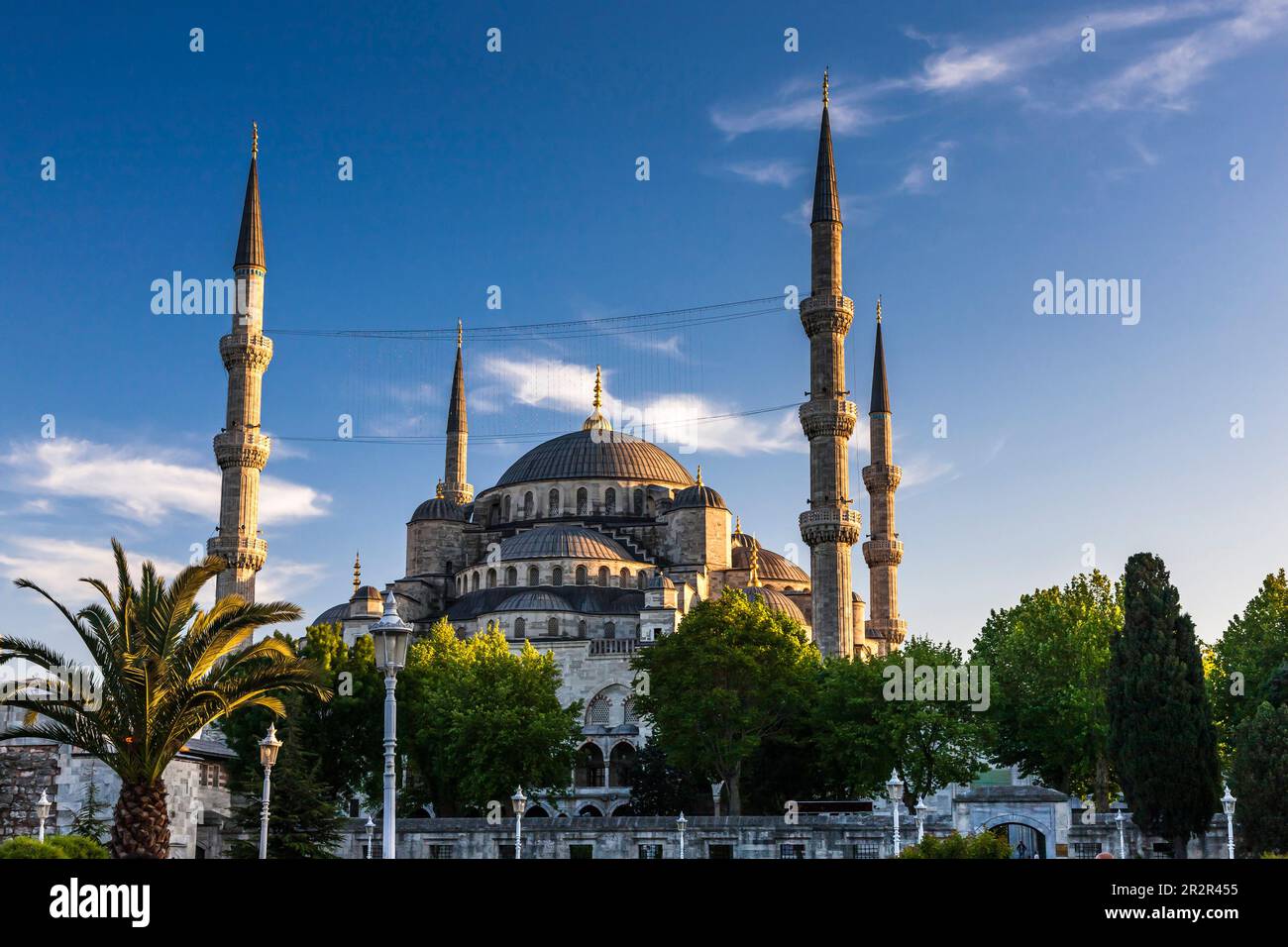 Moschea Blu (moschea sultana ahmed), moschea imperiale ottomana, aree storiche di Istanbul, Piazza Sultanahmet, Istanbul, Turchia Foto Stock