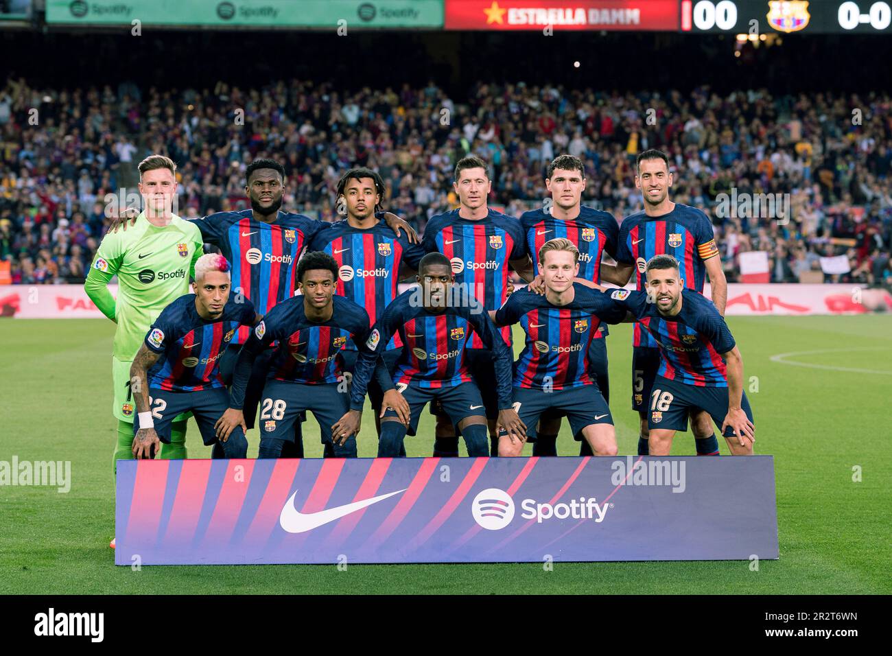 Barcellona, Spagna, 20 maggio 2023. Spagnolo la Liga: FC Barcelona / Real Sociedad. Credit: Joan G/Alamy Live News Foto Stock