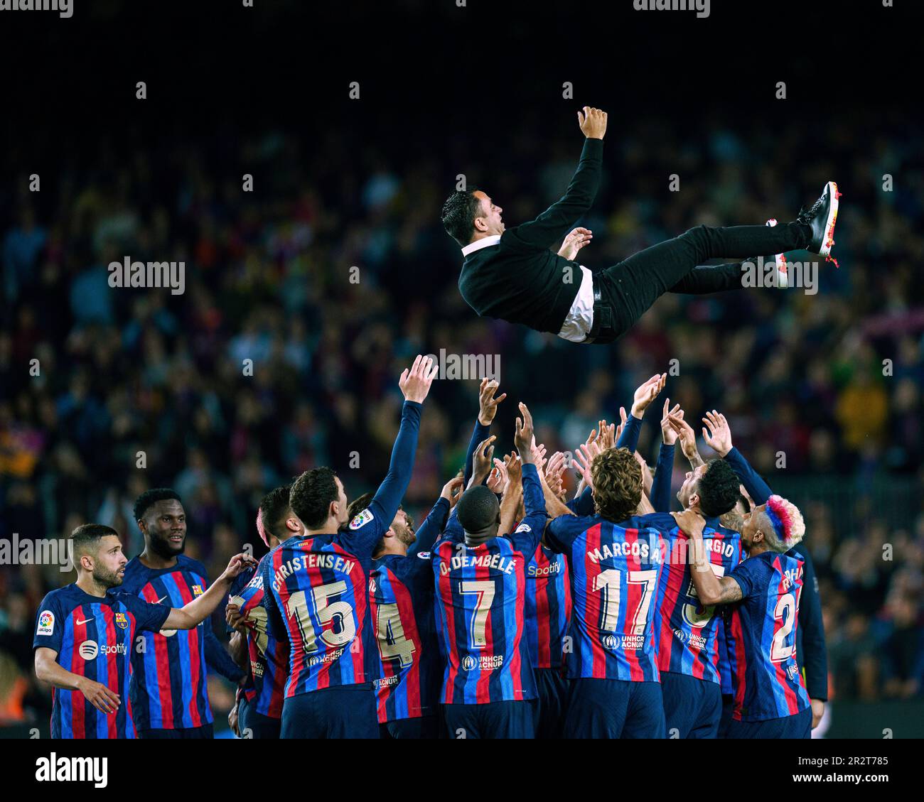 Barcellona, Spagna, 20 maggio 2023. Spagnolo la Liga: FC Barcelona / Real Sociedad. Credit: Joan G/Alamy Live News Foto Stock