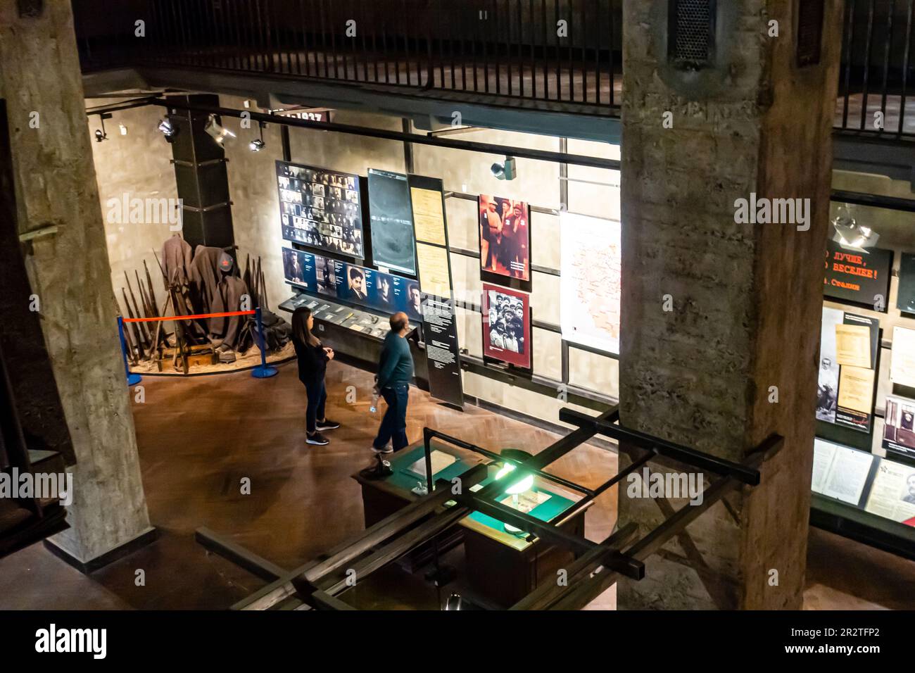 Museo della repressione sovietica Tbilisi Georgia Foto Stock