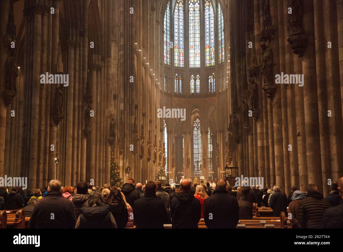 Rainer Maria, Cardinale Woelki, per la Festa dell'Epifania, 6 gennaio 2023, nella Cattedrale, apparizione del Signore, Foto Stock