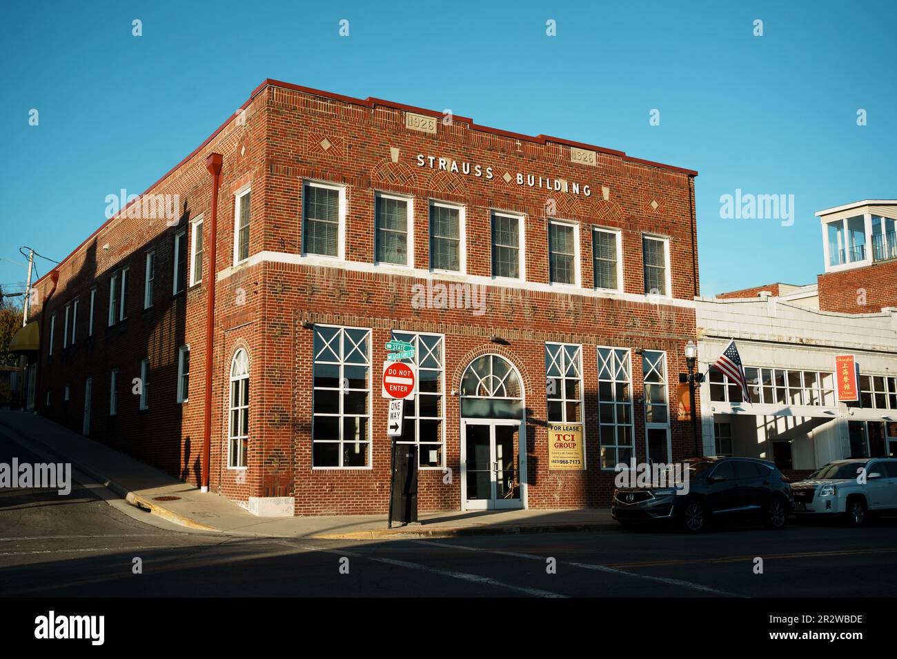 L'edificio Strauss di Bristol, Virginia Foto Stock