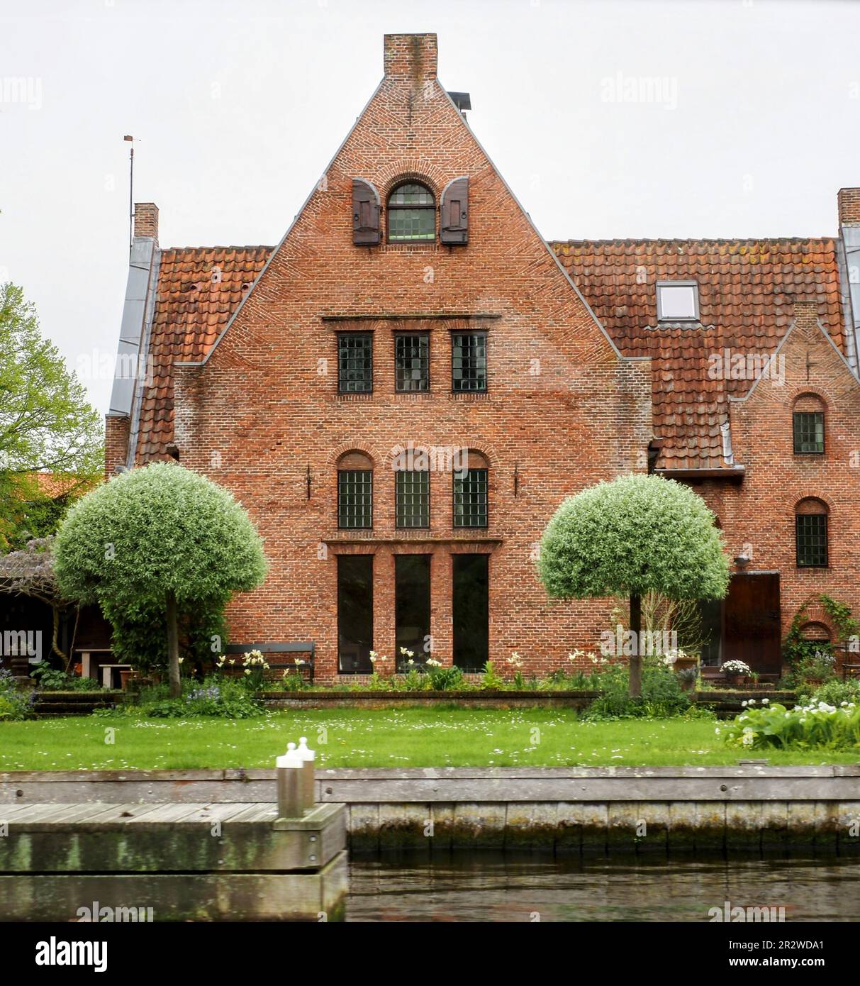 Vista su Haarlem Foto Stock