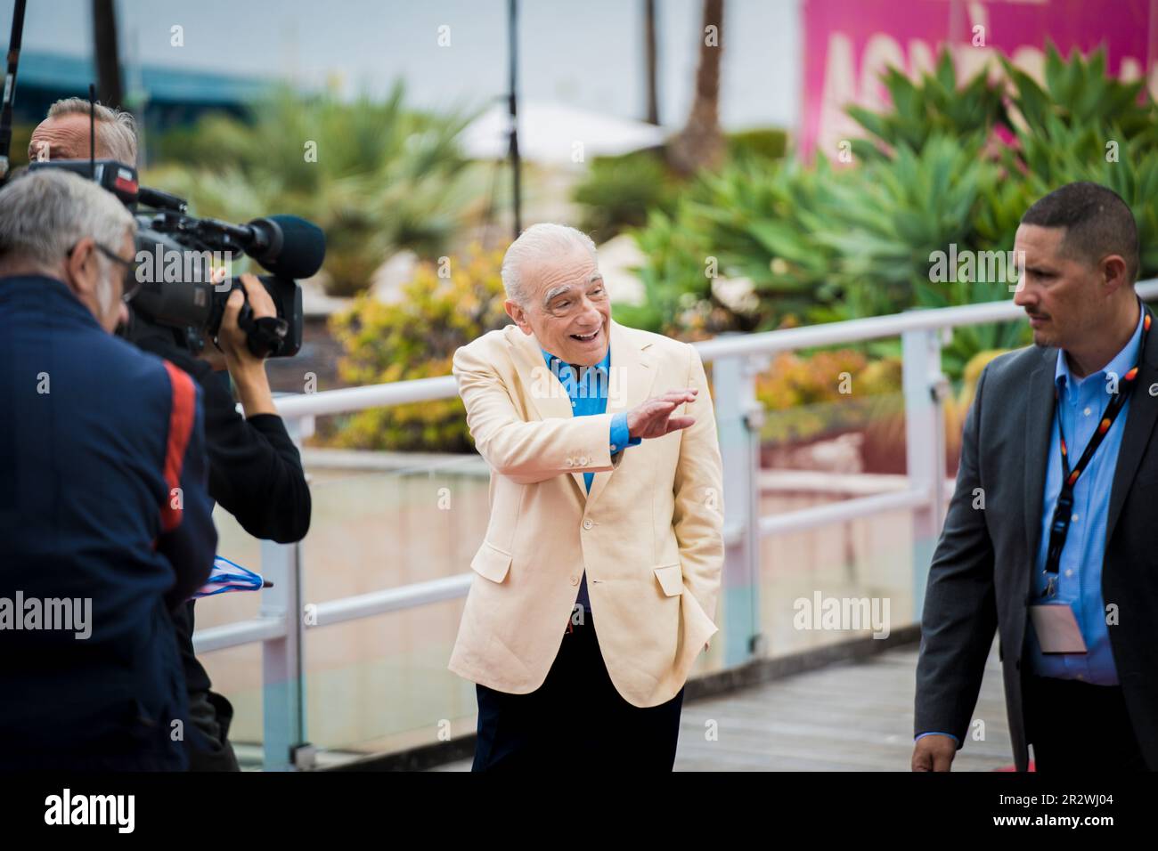 Cannes, Francia, 21th maggio 2023, Martin Scorsese partecipa al 76th° festival annuale del cinema di Cannes al Palais des Festivals (Credits photo: Giovanna Onofri) Foto Stock