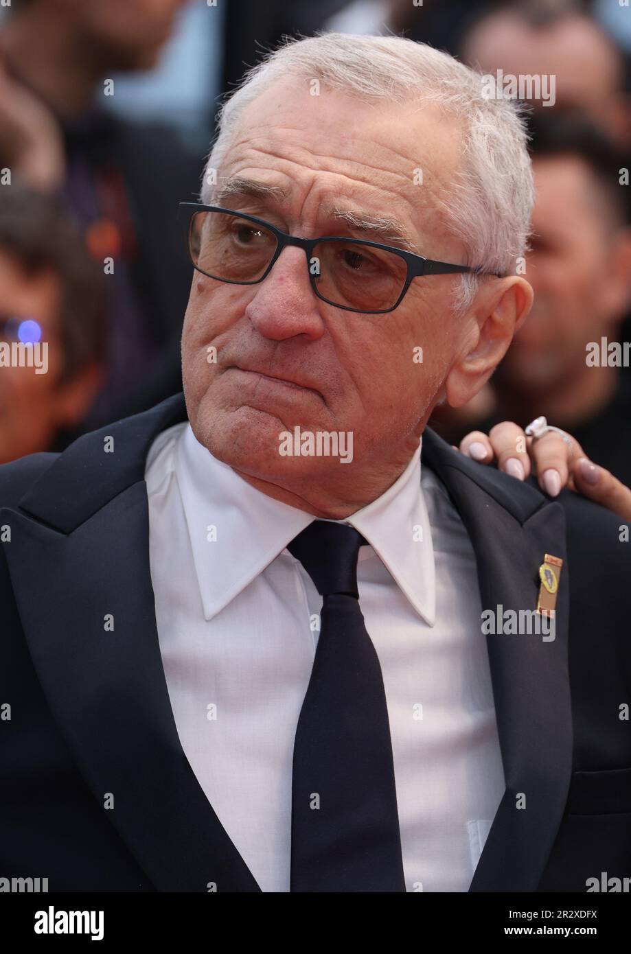 Cannes, Francia. 21st maggio, 2023. Robert de Niro partecipa al tappeto rosso "Killers of the Flower Moon" al 76th° festival annuale del cinema di Cannes al Palais des Festivals il 20 maggio 2023 a Cannes, Francia. Foto: DGP/imageSPACE/MediaPunch credito: MediaPunch Inc/Alamy Live News Foto Stock