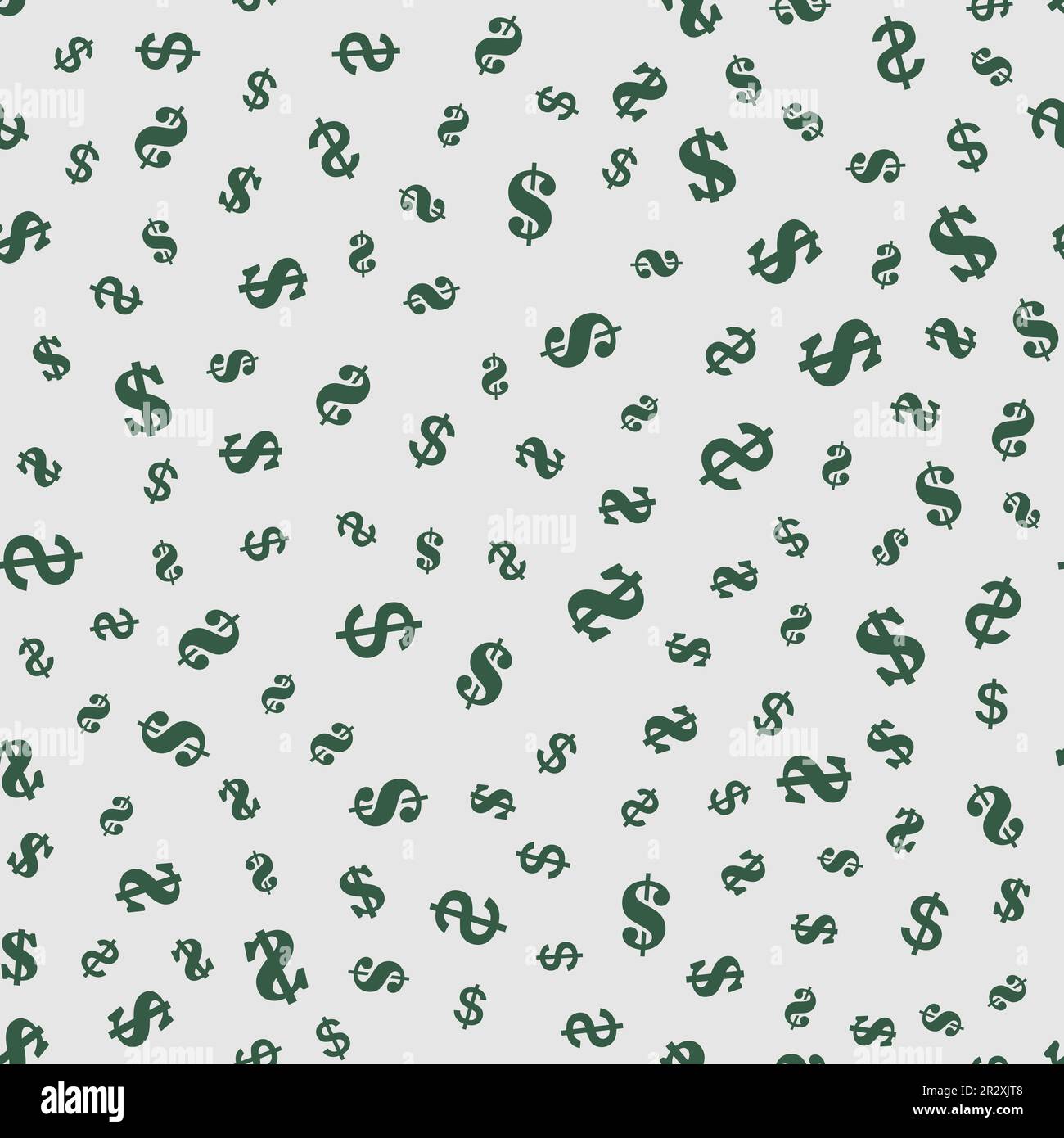 Dollaro senza cuciture sfondo modello. Illustrazione vettoriale Illustrazione Vettoriale
