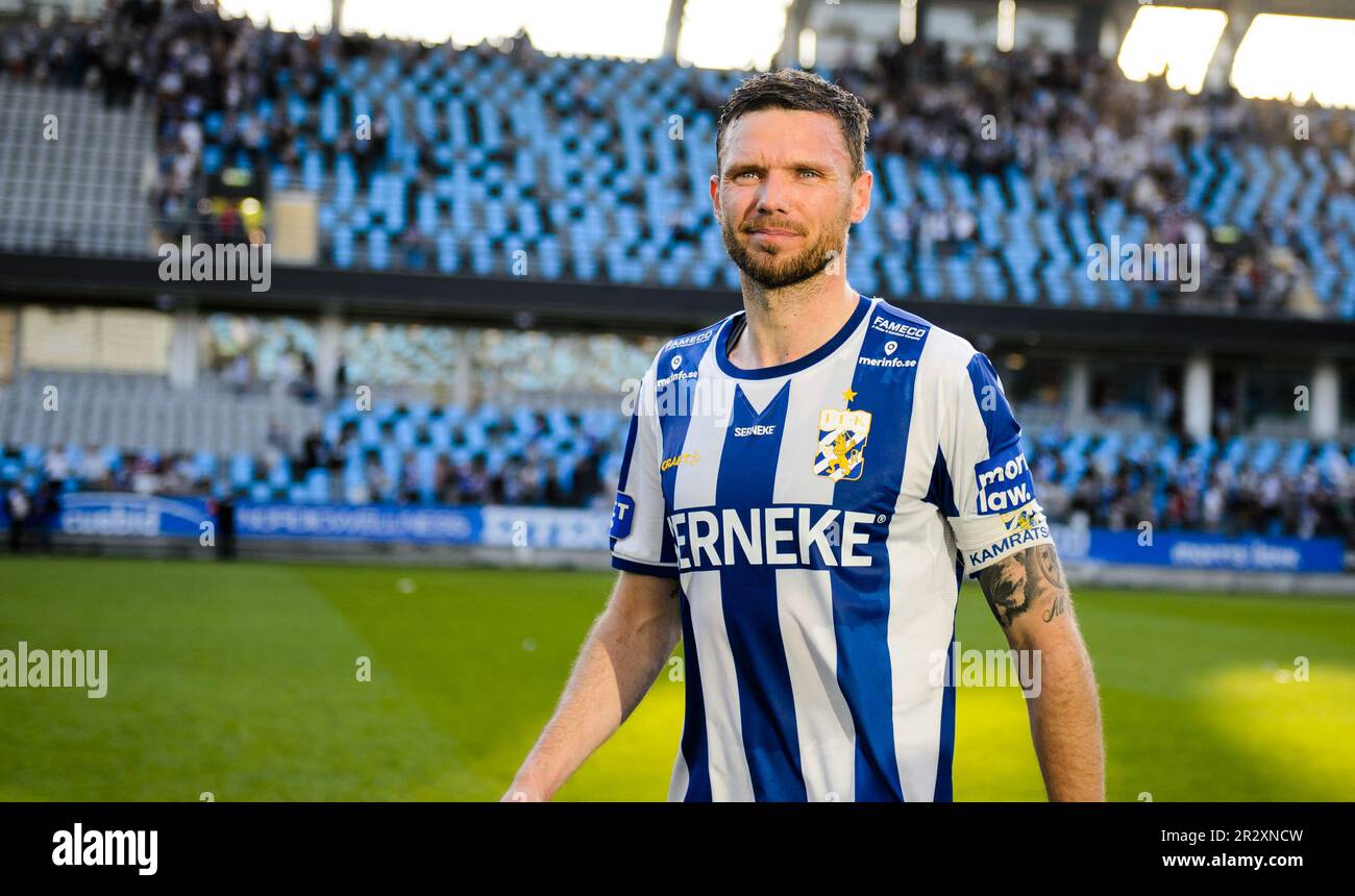 Marcus Berg di IFK Göteborg durante la partita nella Allsvenskan tra Göteborg e Hammarby a Gamla Ullevi a Gothenburg il 21 maggio 2023 Foto Stock