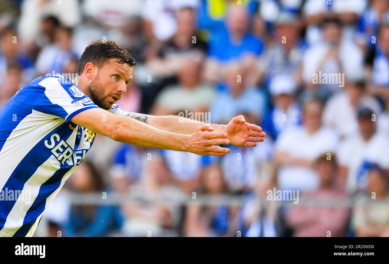 Marcus Berg di IFK Göteborg durante la partita nella Allsvenskan tra Göteborg e Hammarby a Gamla Ullevi a Gothenburg il 21 maggio 2023 Foto Stock