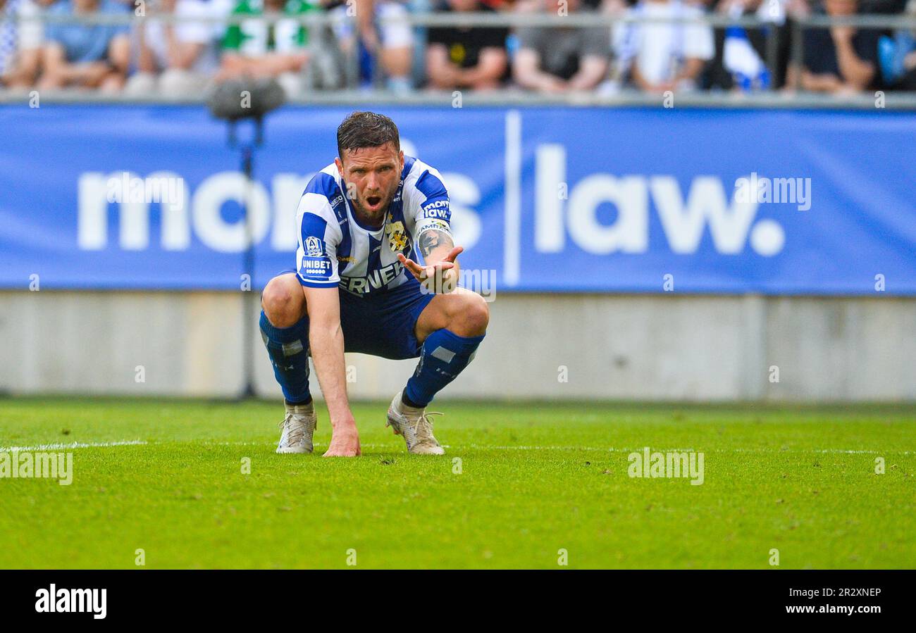Marcus Berg di IFK Göteborg durante la partita nella Allsvenskan tra Göteborg e Hammarby a Gamla Ullevi a Gothenburg il 21 maggio 2023 Foto Stock