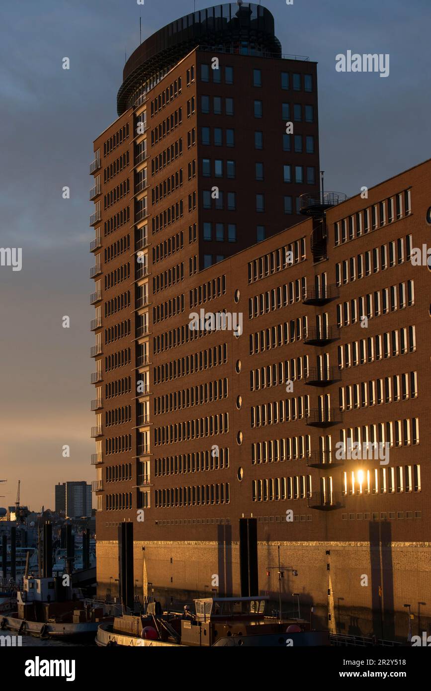HafenCity, Amburgo, Stato della città di Amburgo, Germania Foto Stock