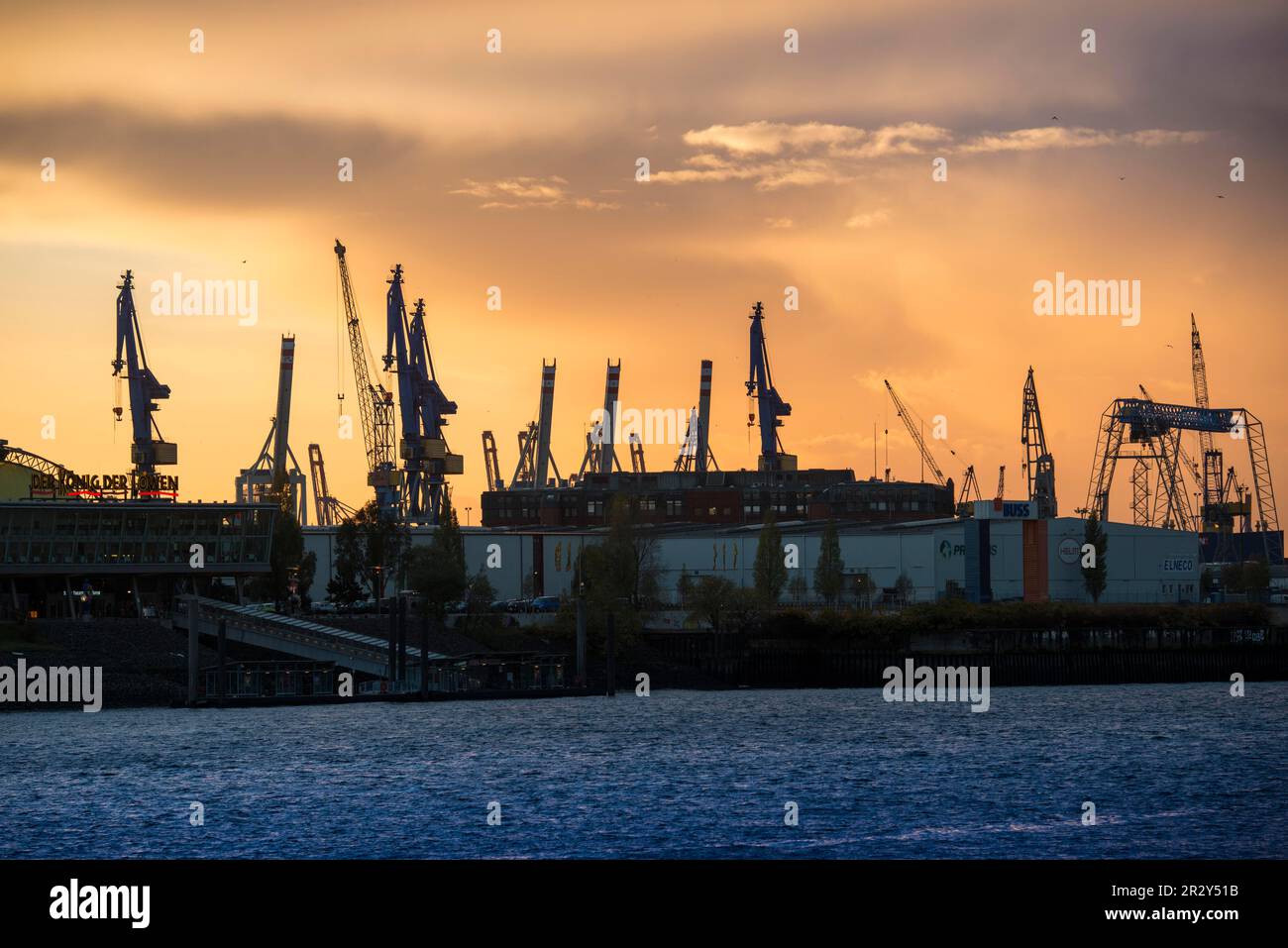 Porto, Amburgo, Stato della città di Amburgo, Germania Foto Stock