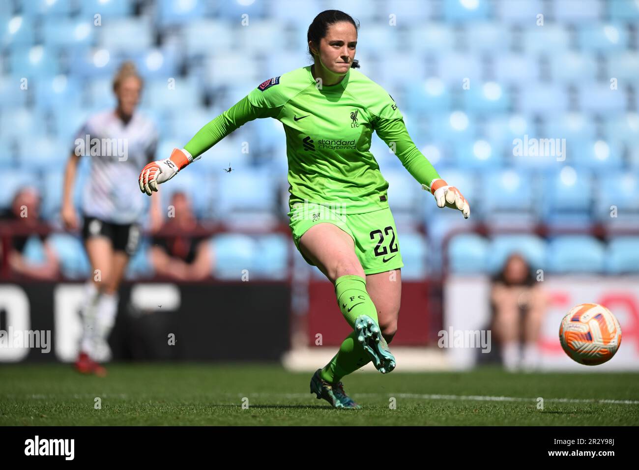 Birmingham, Regno Unito. 21st maggio 2023. Faye Kirby di Liverpool durante la partita della WomenÕs Super League tra Aston Villa e Liverpool al Villa Park di Birmingham il 21st maggio 2023. Questa immagine può essere utilizzata solo per scopi editoriali. Solo per uso editoriale. Credit: Ashley Crowden/Alamy Live News Foto Stock