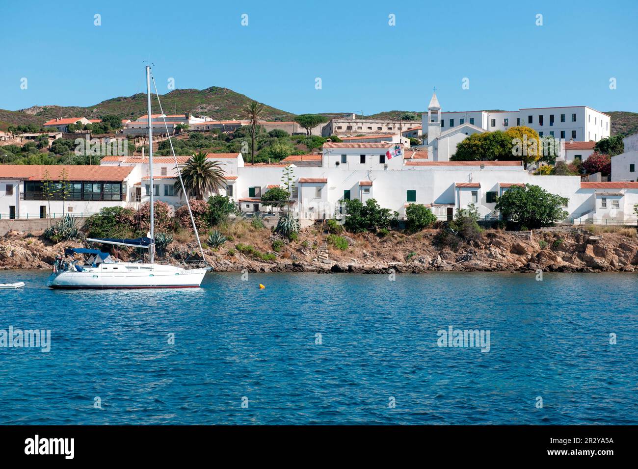 Isola dell'Asinara, Europa, Mar Mediterraneo, Sardegna, Italia Foto Stock