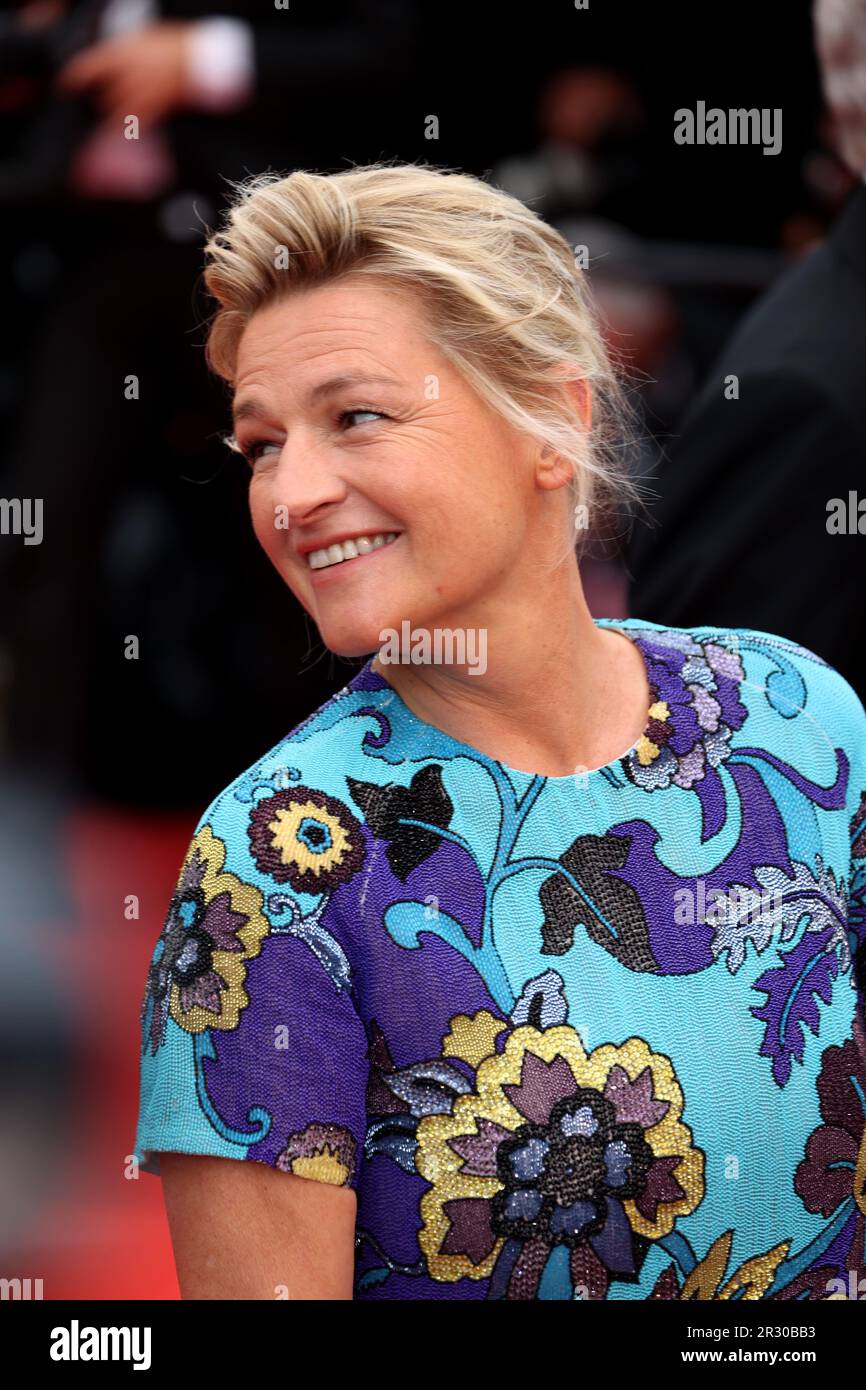 Cannes, Francia. 22nd maggio, 2023. CANNES, Francia su 20. 2023 MAGGIO; Anne-Elisabeth Lemoine (c) partecipa al tappeto rosso "Killers of the Flower Moon" durante il 76th° festival annuale di Cannes al Palais des Festivals il 20 maggio 2023 a Cannes., foto e copyright immagini Thierry CARPICO/ATP (CARPICO Thierry/ATP/SPP) Credit: SPP Sport Press Photo. /Alamy Live News Foto Stock