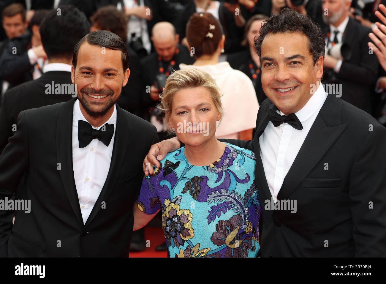 Cannes, Francia. 22nd maggio, 2023. CANNES, Francia su 20. 2023 MAGGIO; Anne-Elisabeth Lemoine partecipa al tappeto rosso "Killers of the Flower Moon" durante il 76th° festival annuale di Cannes al Palais des Festivals il 20 maggio 2023 a Cannes, Francia., foto e copyright immagini Thierry CARPICO/ATP (CARPICO Thierry/ATP/SPP) Credit: SPP Sport Press Photo. /Alamy Live News Foto Stock