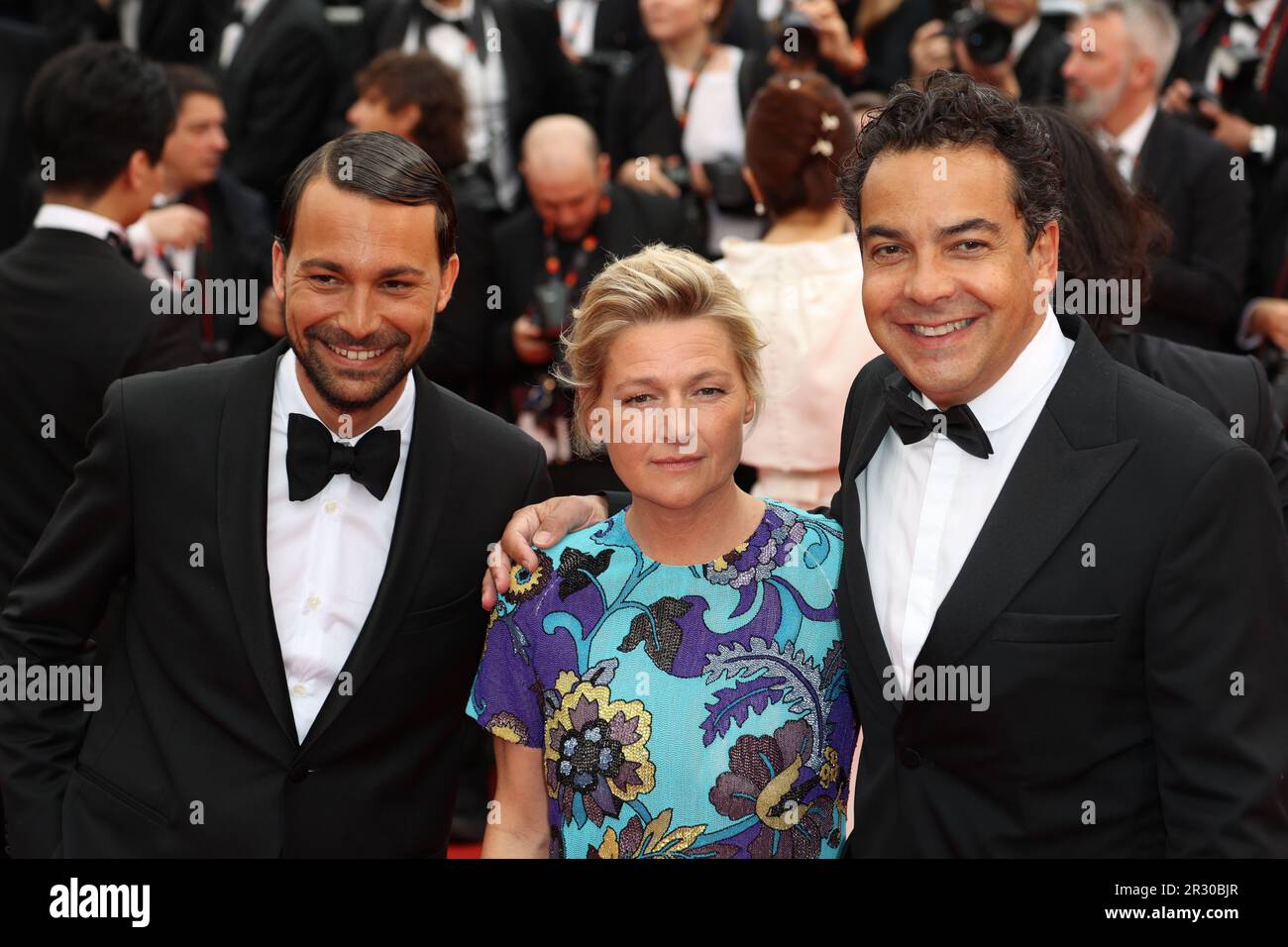 Cannes, Francia. 22nd maggio, 2023. CANNES, Francia su 20. 2023 MAGGIO; Anne-Elisabeth Lemoine partecipa al tappeto rosso "Killers of the Flower Moon" durante il 76th° festival annuale di Cannes al Palais des Festivals il 20 maggio 2023 a Cannes, Francia., foto e copyright immagini Thierry CARPICO/ATP (CARPICO Thierry/ATP/SPP) Credit: SPP Sport Press Photo. /Alamy Live News Foto Stock