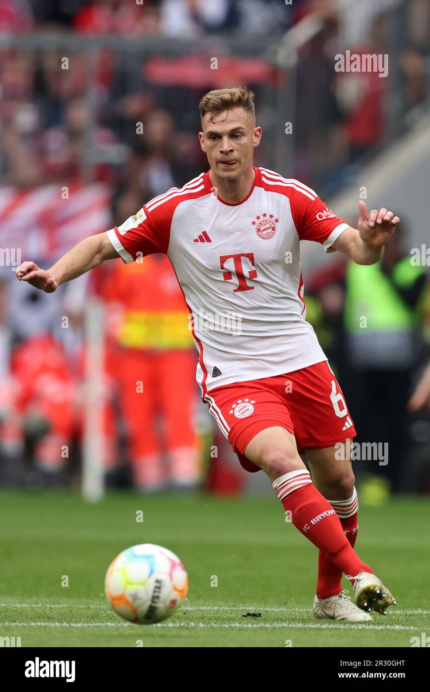 Joshua Kimmich del Bayern Muenchen FC Bayern Muenchen - RB Leipzig Fussball 1 . Bundesliga Saison 2022 / 2023 Foto Stock