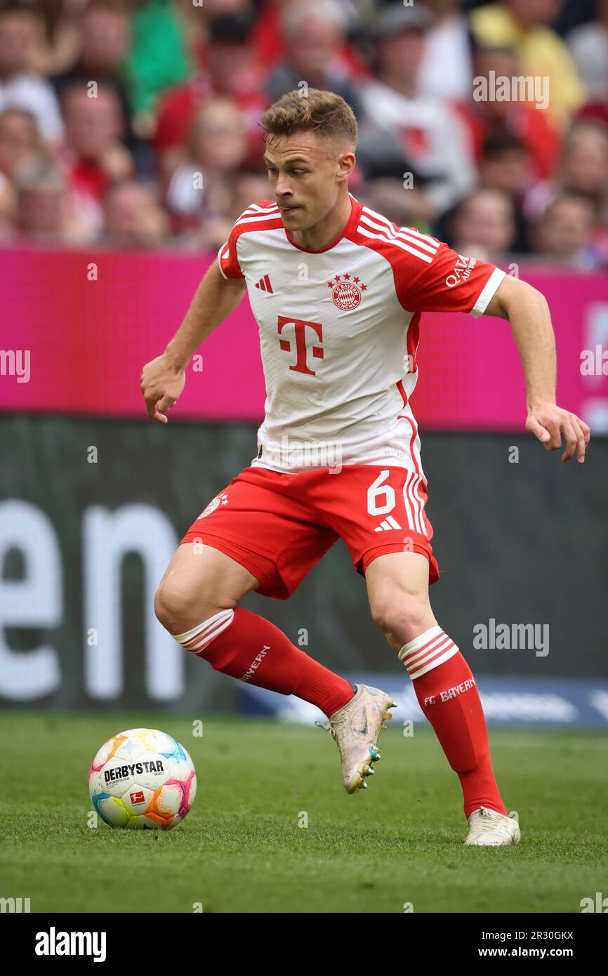 Joshua Kimmich del Bayern Muenchen FC Bayern Muenchen - RB Leipzig Fussball 1 . Bundesliga Saison 2022 / 2023 Foto Stock