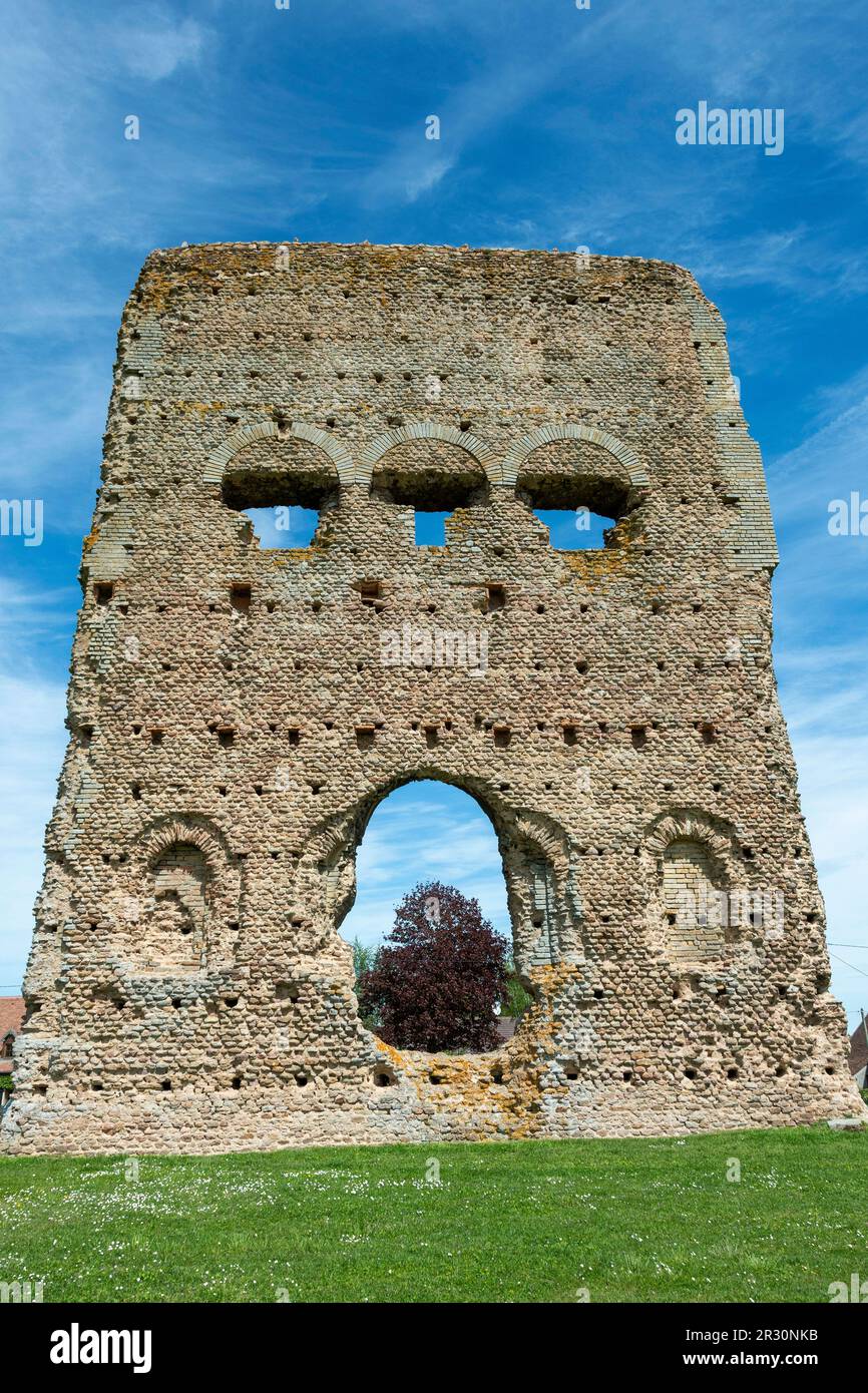 Autun (Augustodunum) Tempio di Giano. Parco naturale regionale Morvan. Saone et Loire. Bourgogne Franche Comte. Francia Foto Stock