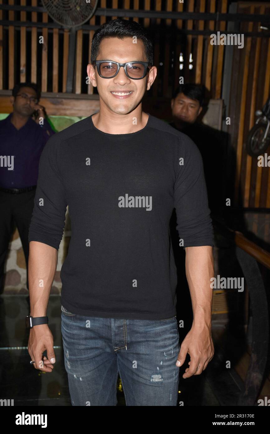 Aditya Narayan, cantante indiano, attore indiano, Mumbai, India, 23 maggio 2017 Foto Stock