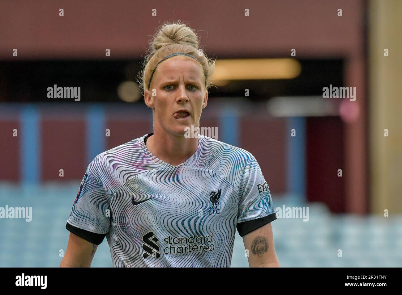 Birmingham, Inghilterra. 21 maggio 2023. Jasmine Matthews di Liverpool durante la partita della Super League di Barclays Women tra Aston Villa e Liverpool al Villa Park di Birmingham, Inghilterra, Regno Unito, il 21 maggio 2023. Credit: Duncan Thomas/Majestic Media/Alamy Live News. Foto Stock