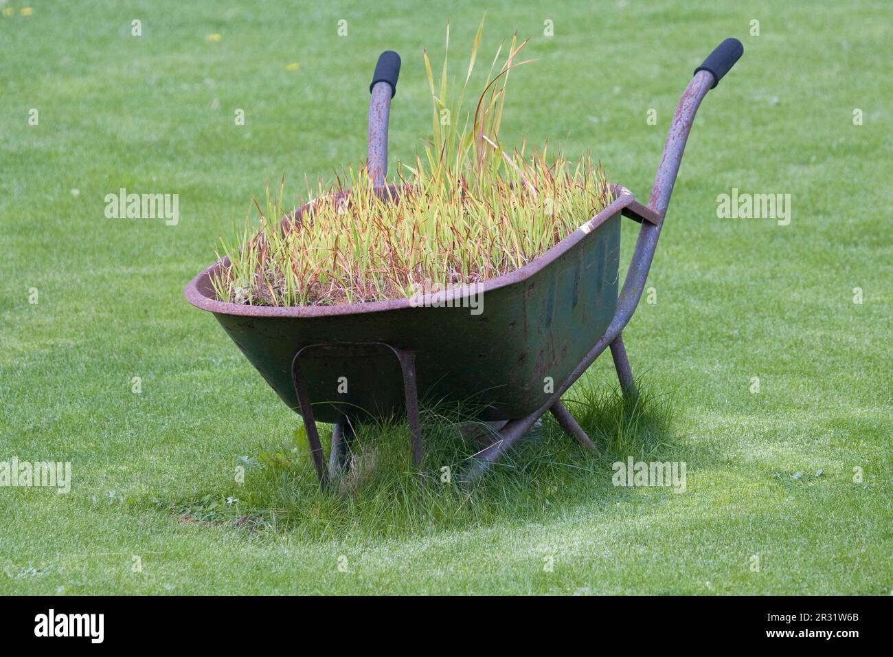 Carriola decorativa Foto Stock