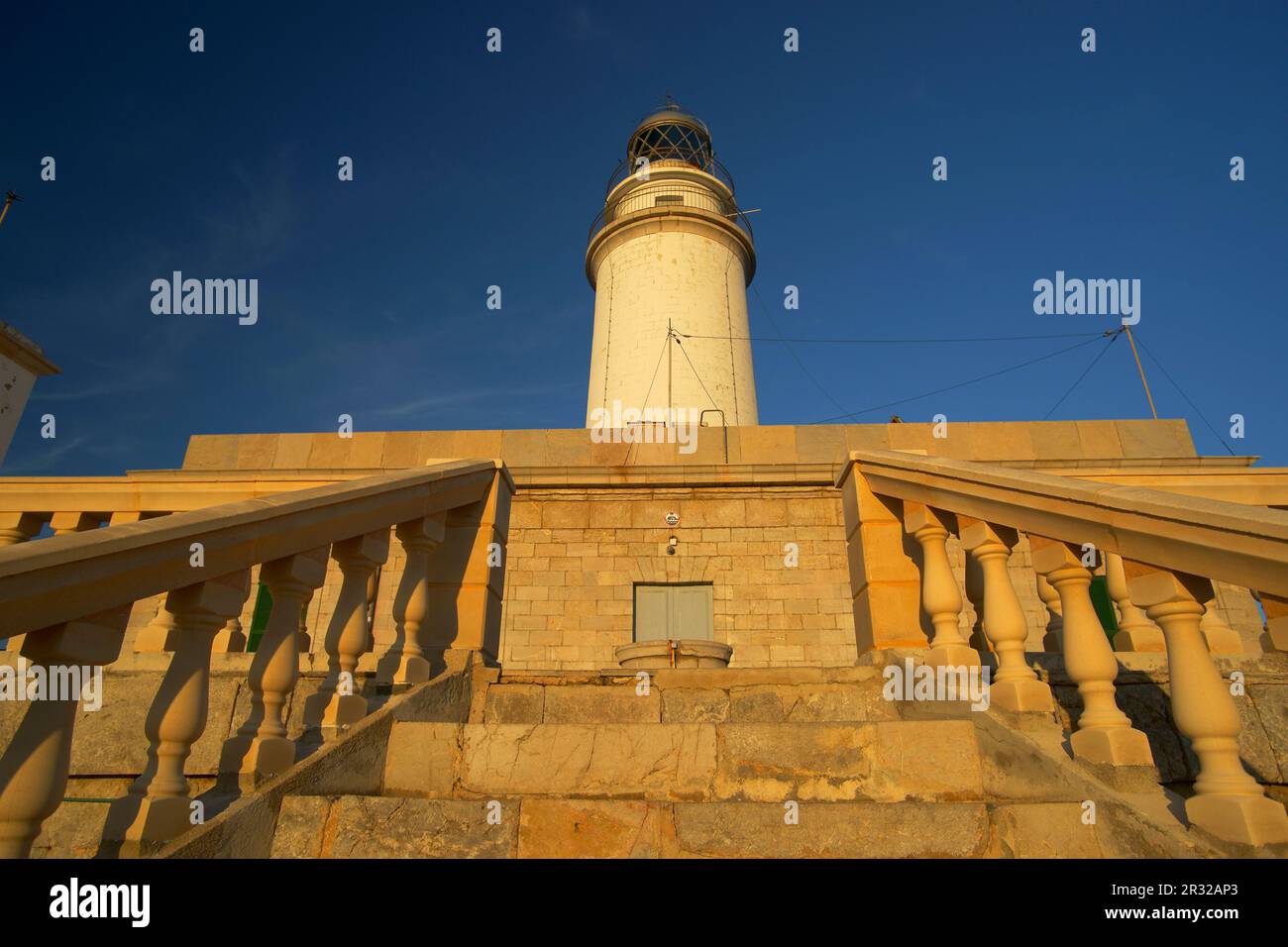 Faro de Formentor (1863). Cap de Formentor.Pollença.Mallorca.Baleares.España. Foto Stock