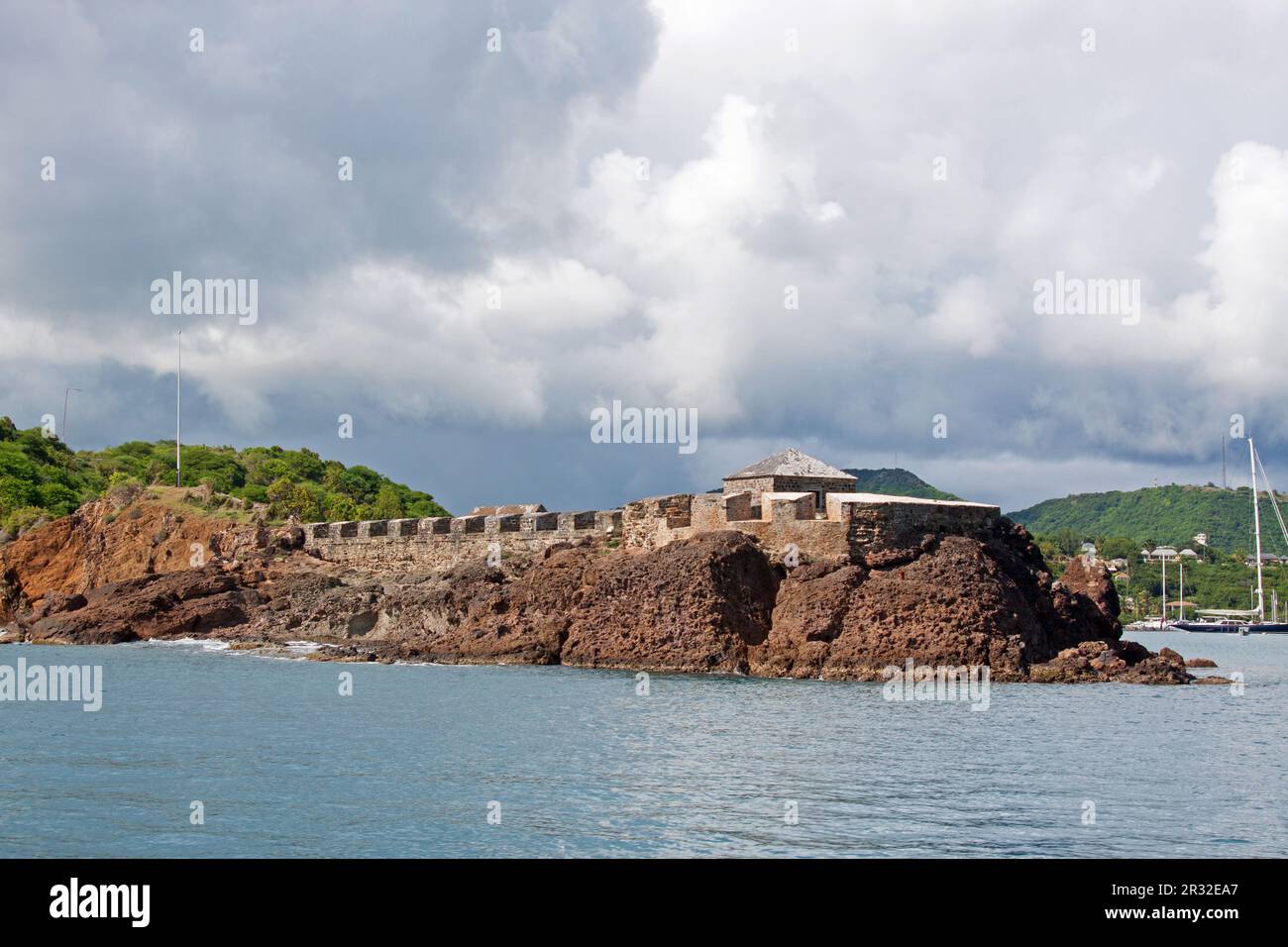 English Harbour, Antigua Foto Stock