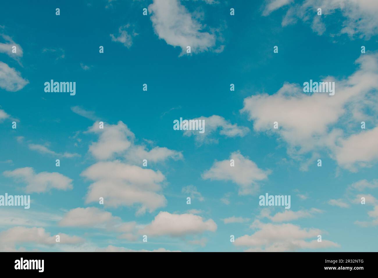 perfetto cielo estivo Foto Stock