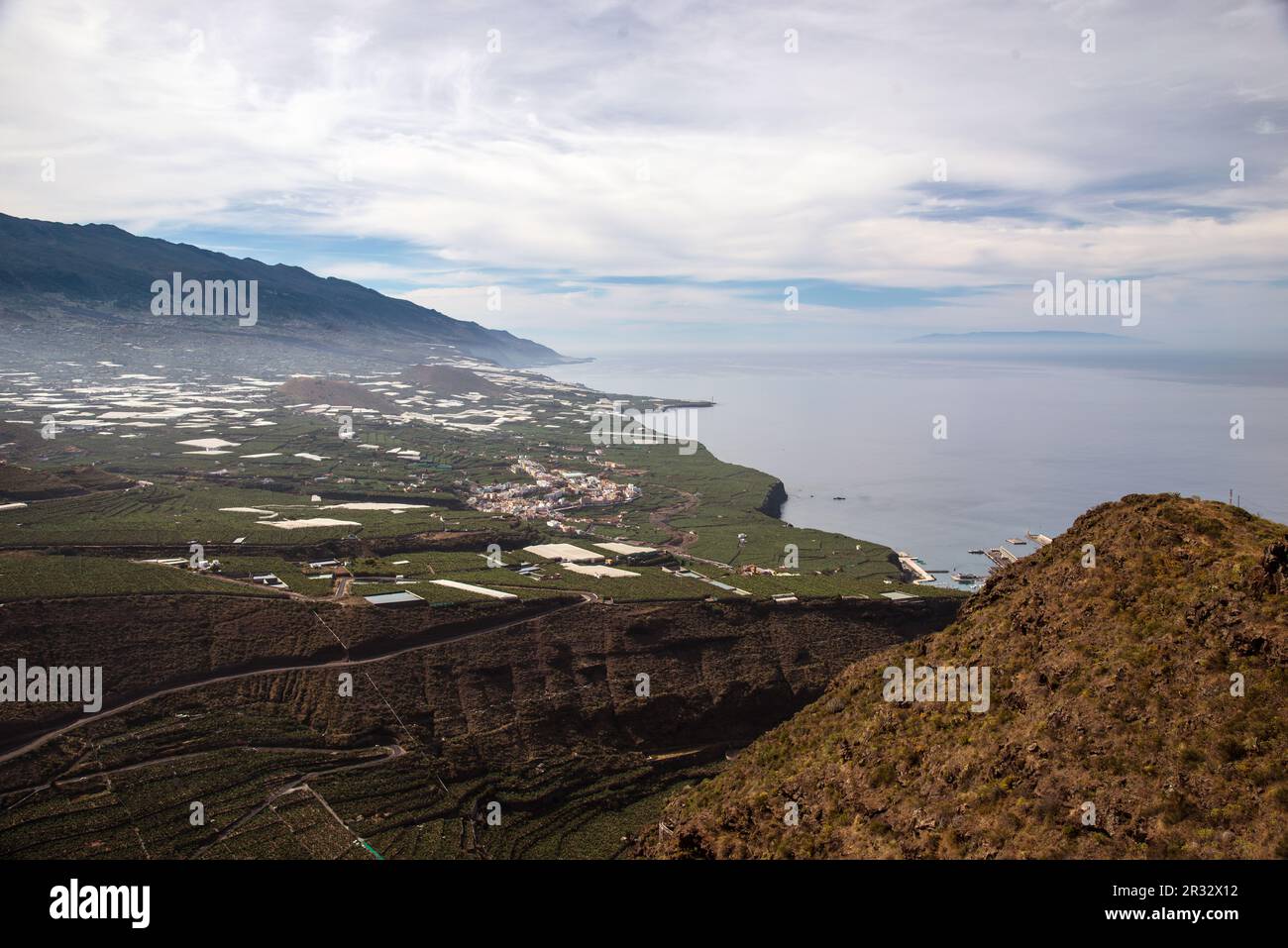 La Palma 2013 - Mirador ora del cervo sulla costa occidentale Foto Stock