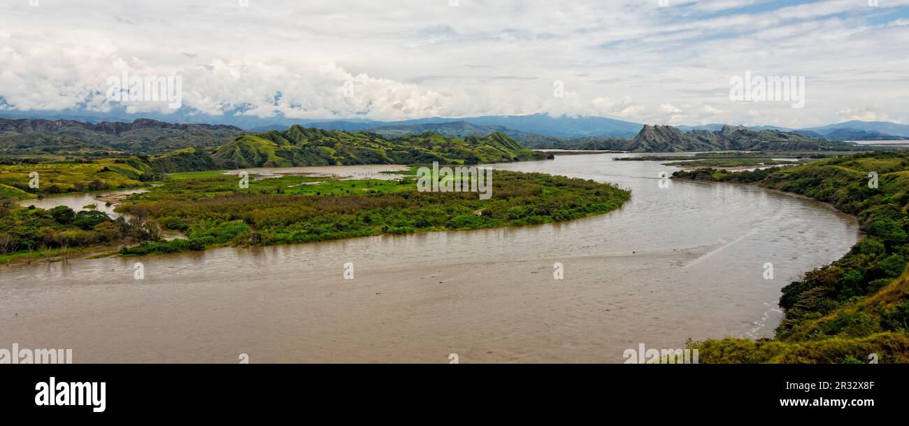 Hobo, fiume Magdalena, Colombia Foto Stock