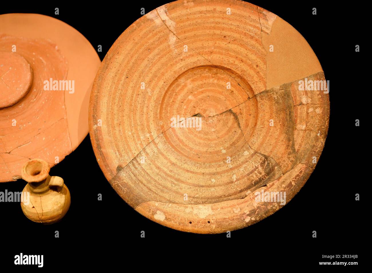 Oggetti archeologici antichi, Alicante, Spagna Foto Stock