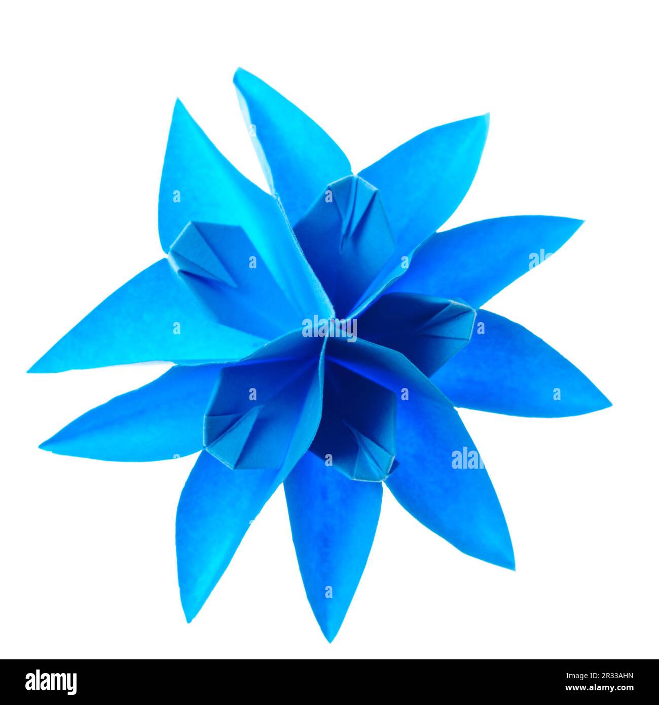 Origami fiocco di neve Foto Stock