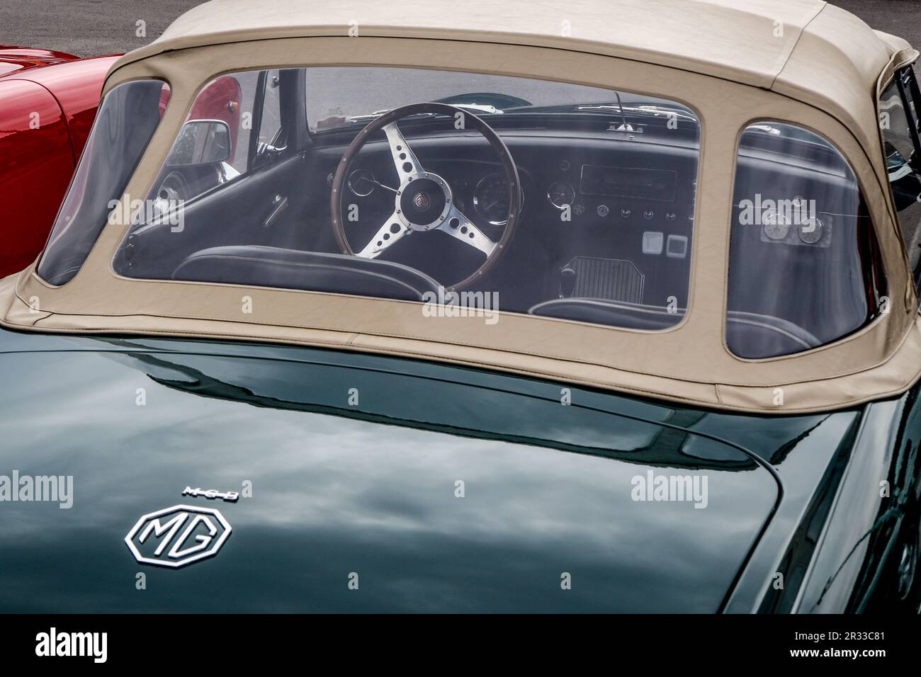 1965 MGB Roadster Foto Stock