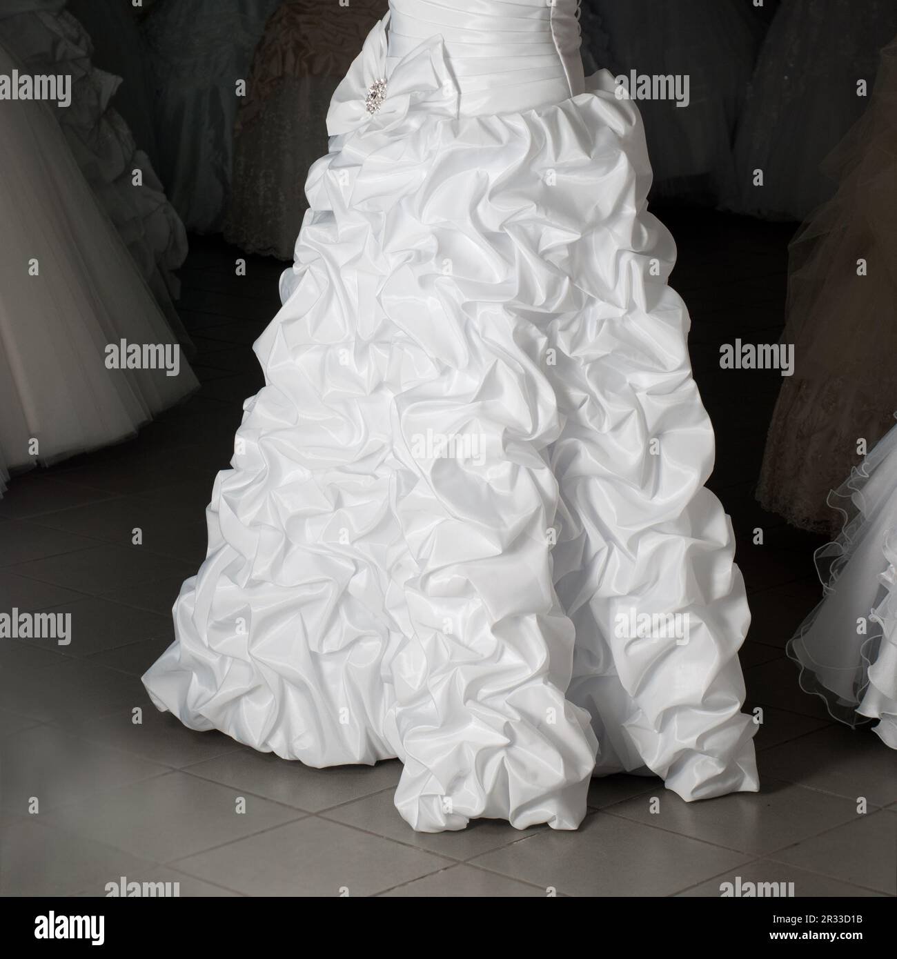 Negozio di abbigliamento per matrimoni Foto Stock