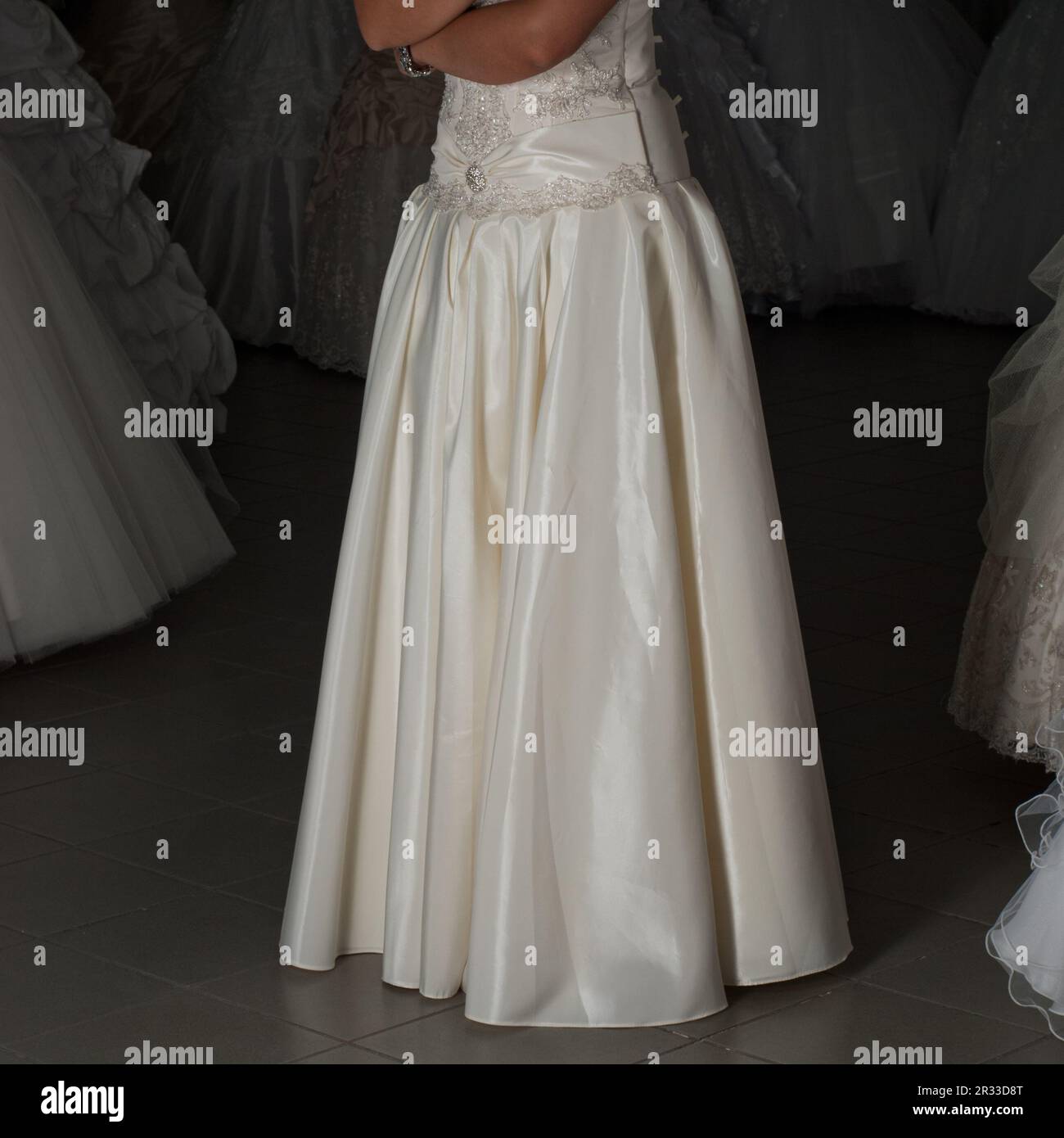 Negozio di abbigliamento per matrimoni Foto Stock