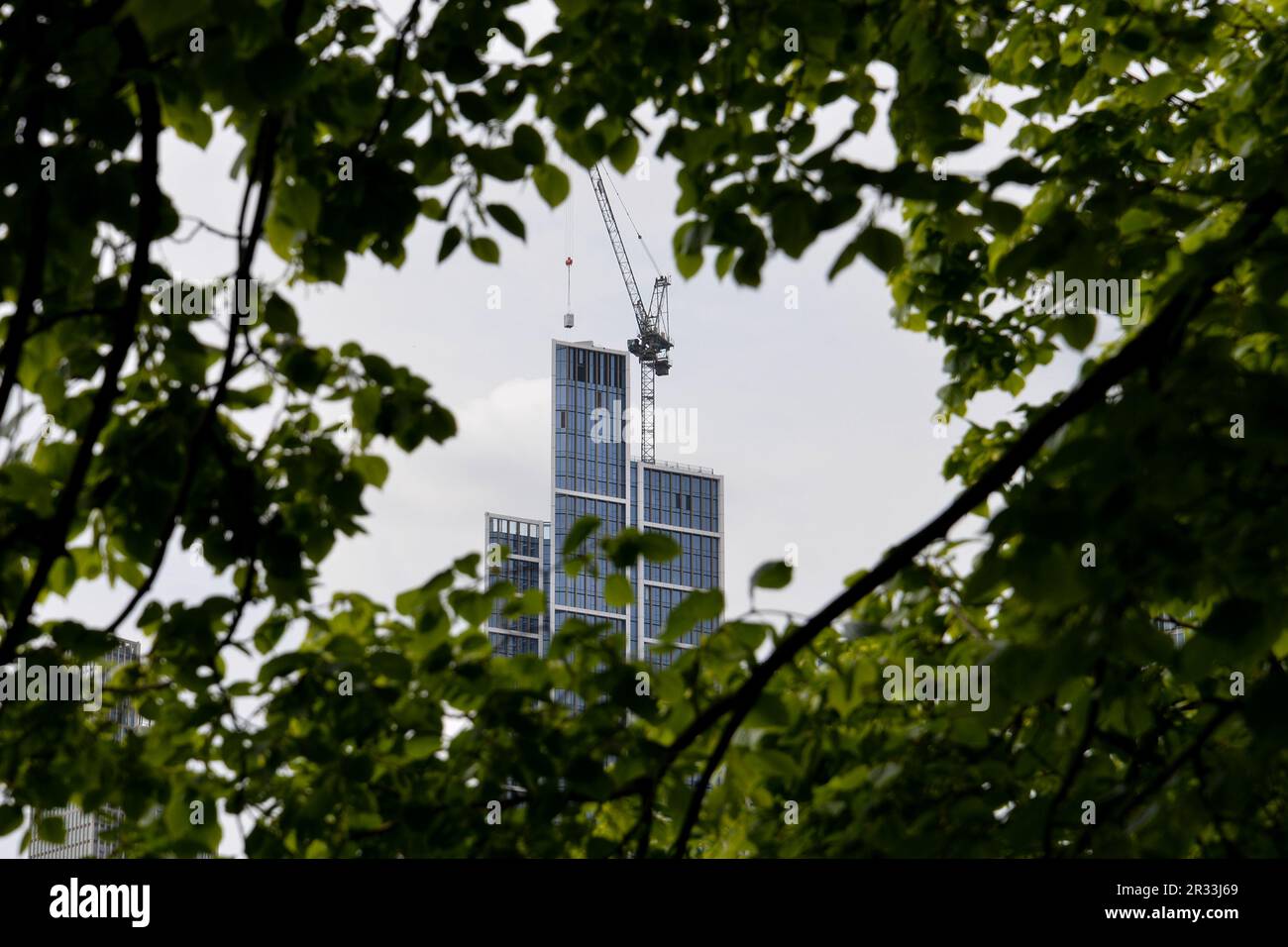 Vauxhall grattacielo condomini Londra, Regno Unito Foto Stock