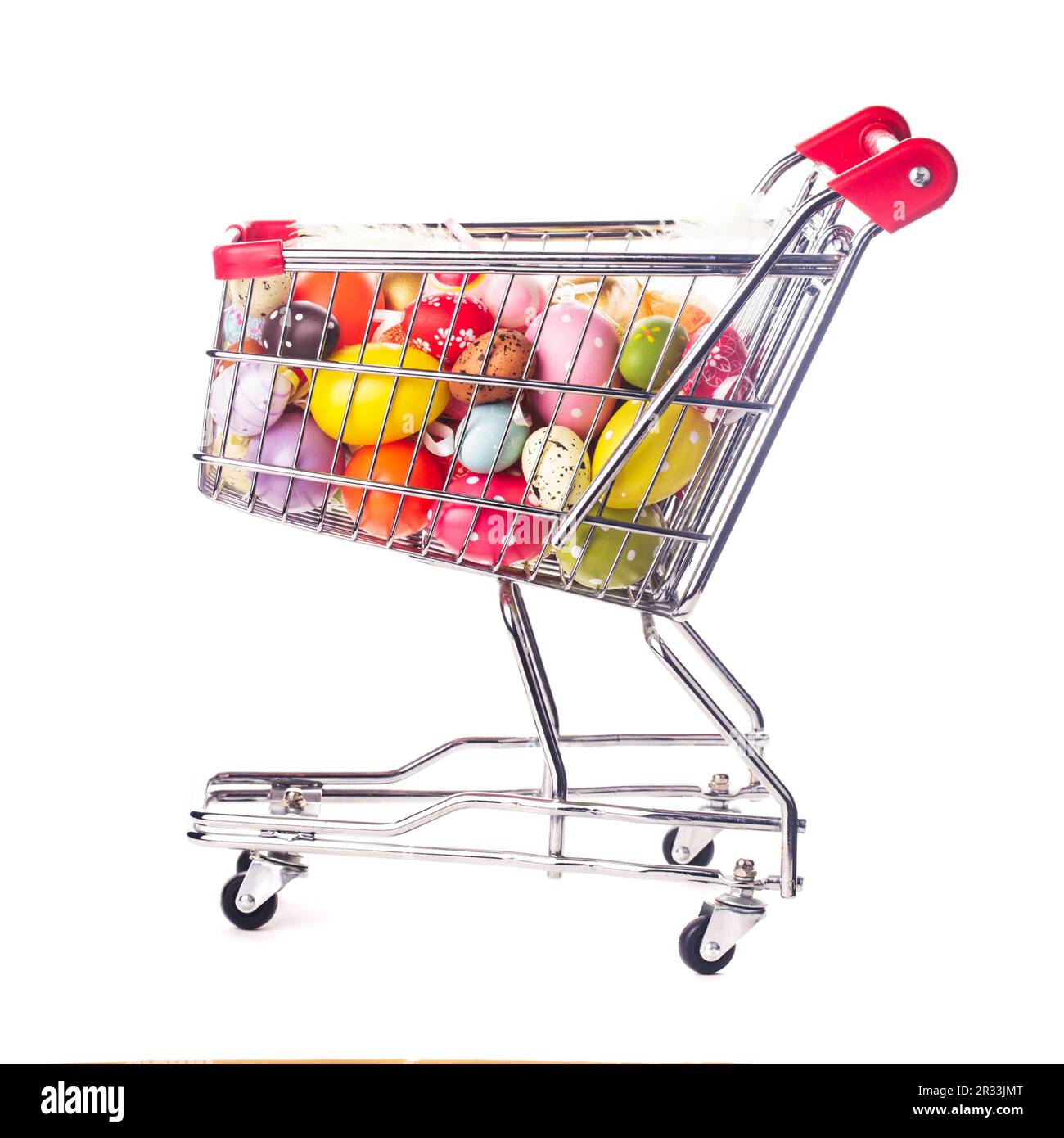 Shopping di Pasqua Foto Stock