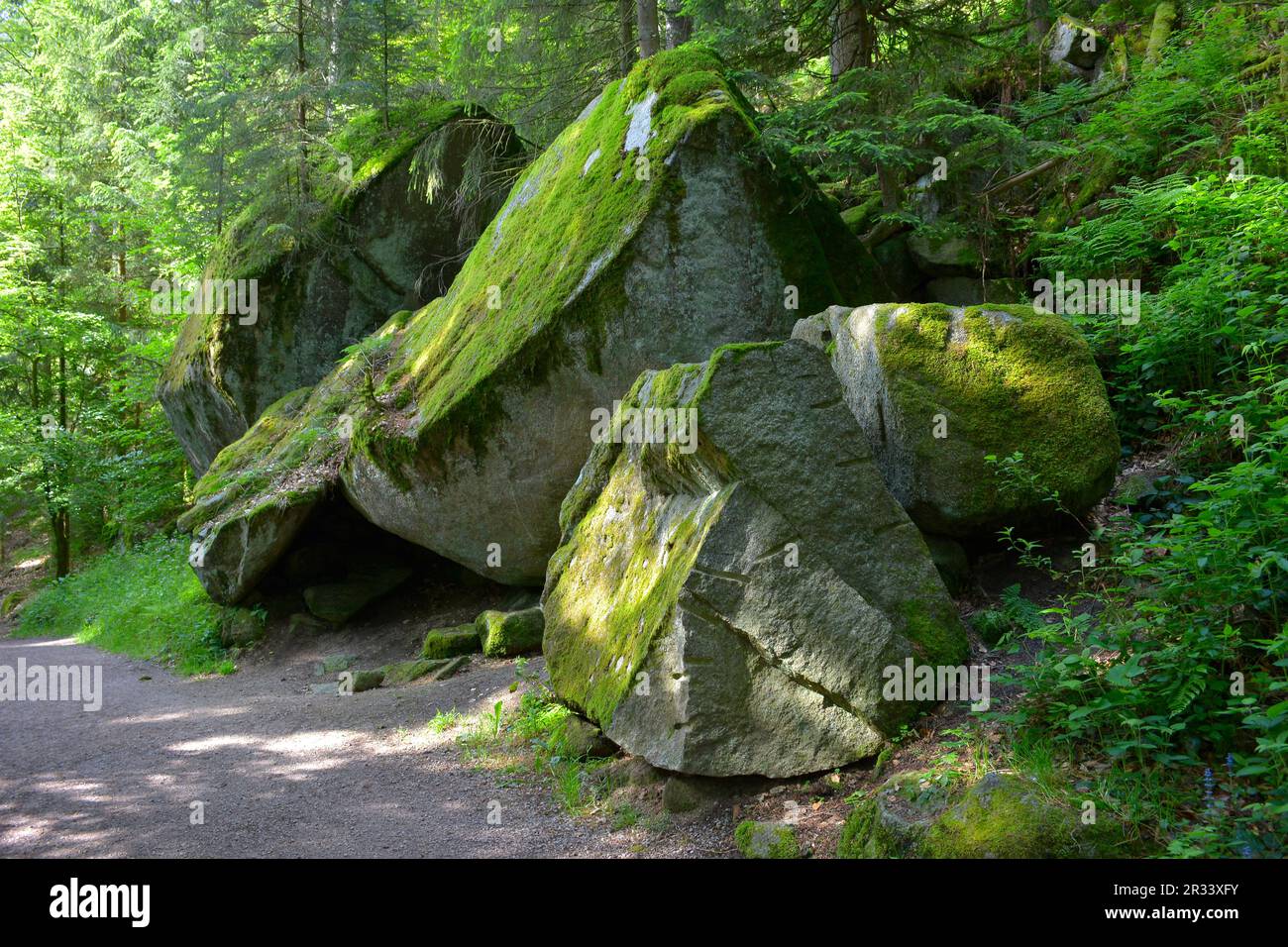 Triberg nella Foresta Nera Foto Stock