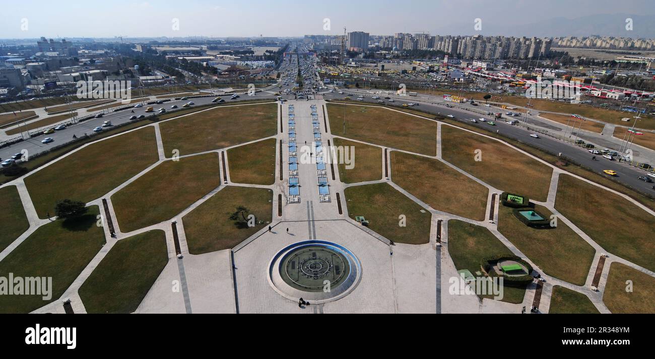 Teheran, la capitale dell'Iran Foto Stock