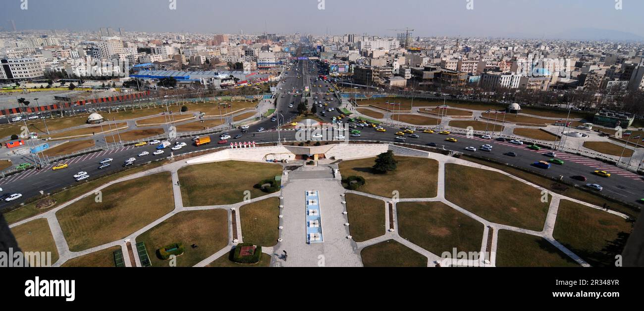 Teheran, la capitale dell'Iran Foto Stock