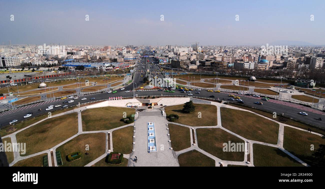 Teheran, la capitale dell'Iran Foto Stock