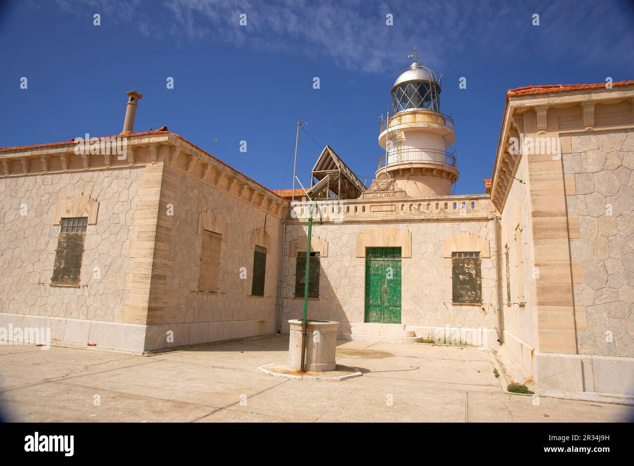 Lungi de Llebeig.Parque Natural de Sa Dragonera. Andratx.Mallorca.Illes Balears.España. Foto Stock