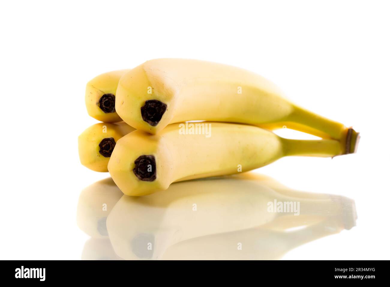 Banane (Cavendish) Foto Stock
