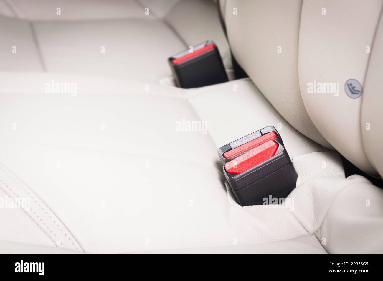 Nuovi sedili posteriori per auto Foto Stock