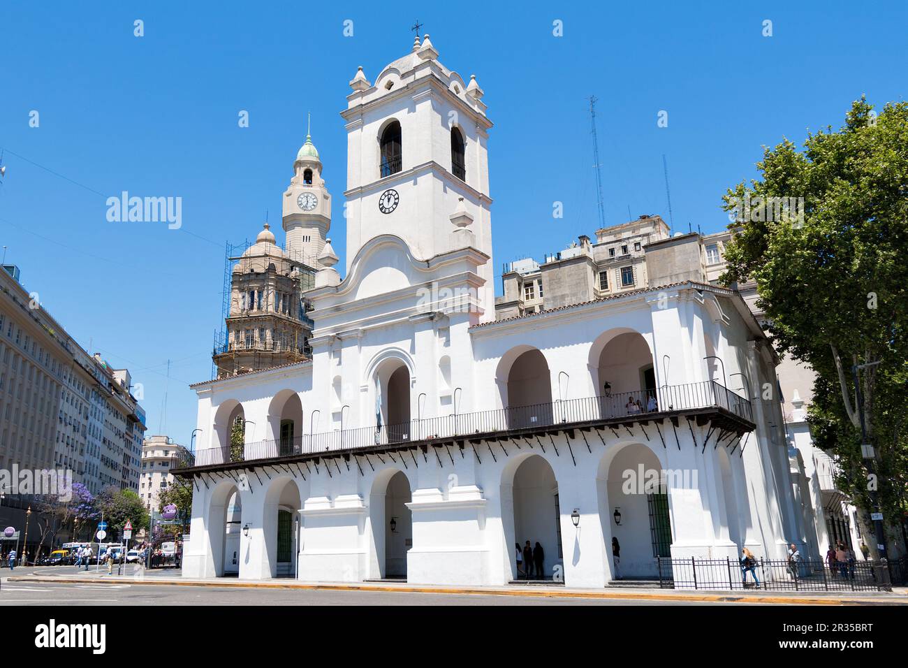 Storico Municipio (Cabildo), Buenos Aires Argentinien Foto Stock